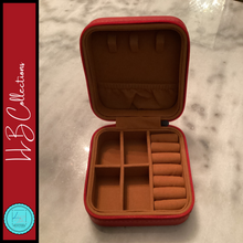Load image into Gallery viewer, Delta Sigma Theta Engraved Travel Jewelry Box
