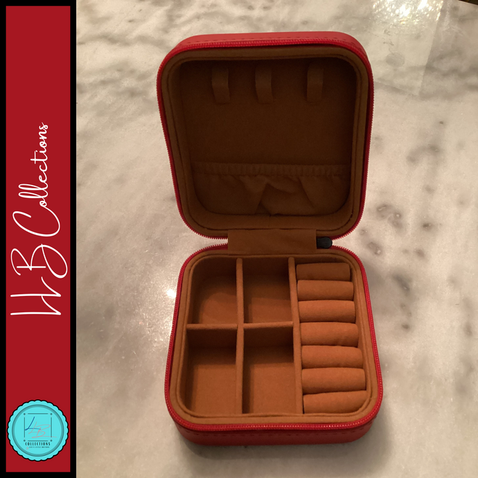 Delta Sigma Theta Engraved Travel Jewelry Box
